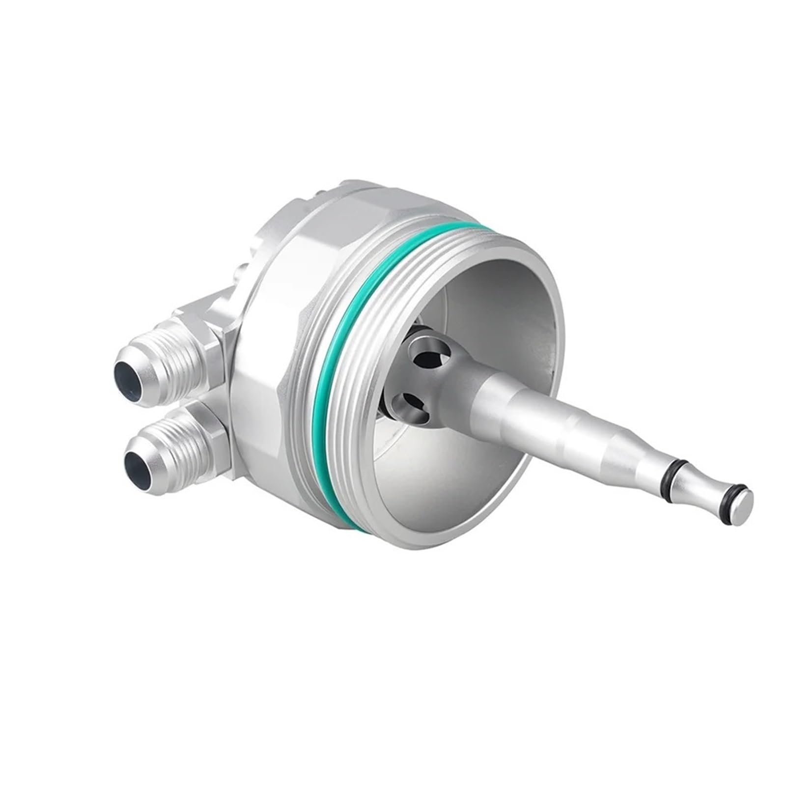 Pasuje Do BMW M52 M54 Korek Filtra Oleju Do Chłodnicy Oleju E46 E36 E39 E60 E61 X3 E83 X5 E53 Z3 Z4, 11421744000, 11421741000 Filtr oleju zamienny(Silver)