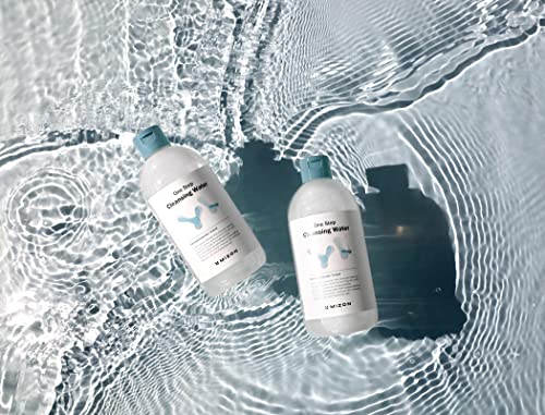 Mizon One Step Cleansing Water, Korean Micellar Water With Probiotics, Gentle And Effective Face Wash, Makeup Remover, Nourishing And Hydrating, Soft Texture For Sensitive Skin (2 Pack (33.8 Fl Oz)) #TOP1