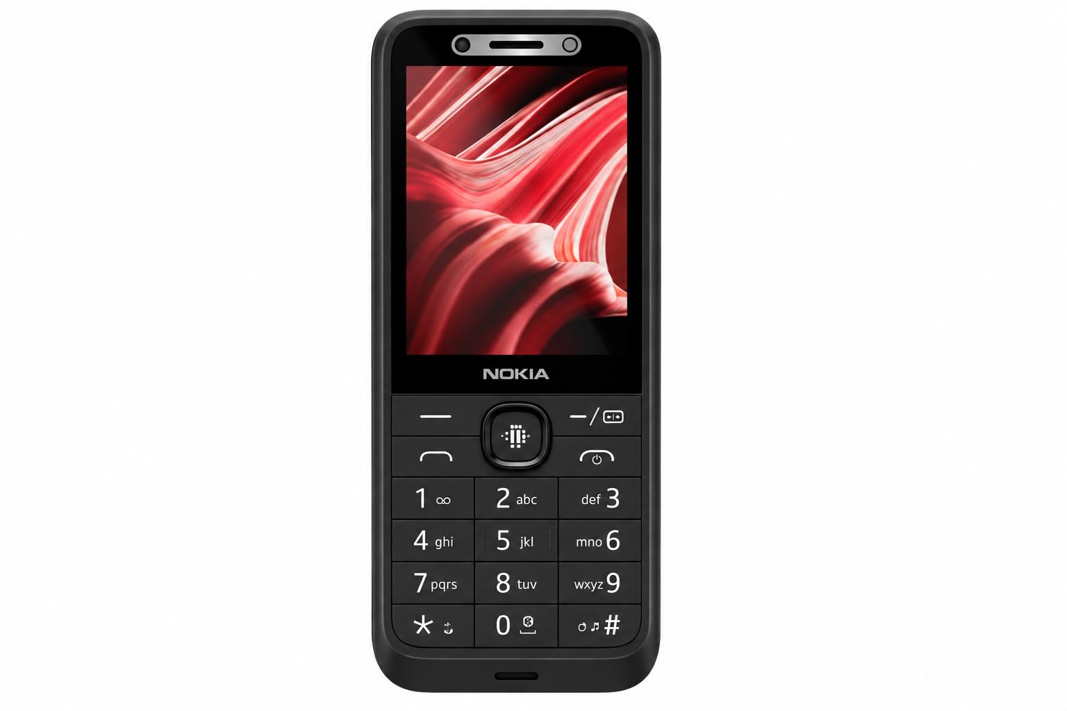 HMD Nokia TA-1785 Odblokowany Telefon Komórkowy Czarny 2,8 Cala 240x320
