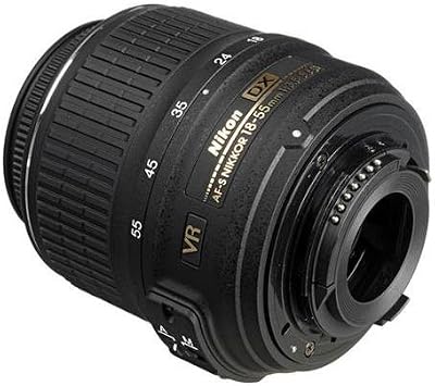Nikon 18-55mm f/3.5-5.6G AF-S DX VR Nikkor Zoom Lens - White Box (New) (Bulk Packaging)