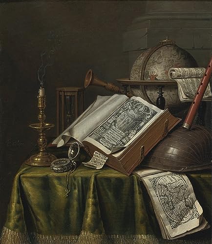 Nature morte à la vanité d Edward Collier toile murale pour réchauffer un salon