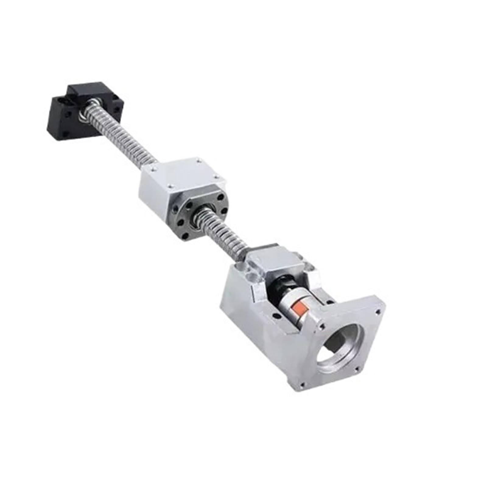 GTPBAO Base integrada del Motor HM15-86, soporte de extremo BF15, soporte del Motor de acero, montaje de fijación de tornillo de bola, Motor paso a paso SFU2005 Nema34 de 86mm eje posición(C7)