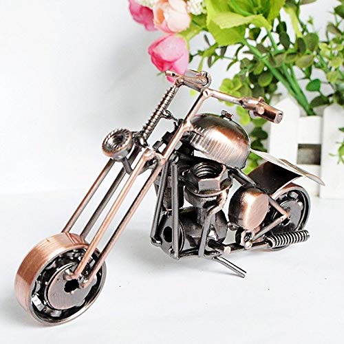 Dajiads Statues,Table Sculpture Modern Sculpture Statue Bronze Motorcycle Model Metal Iron Sculpture Abstract Sculpture For Home Ornaments #TOP6
