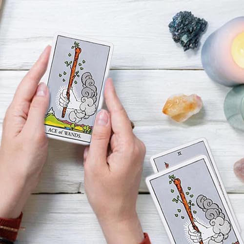 Image of DUNGRANI ENTERPRISE The Classic Waite Oracle Tarot Cards in A Tin A 78-Card Deck with Guidebook Gilded Black (Limited Edition) 400 GSM Gold Core Cardstock for Adults (The Classic Waite)