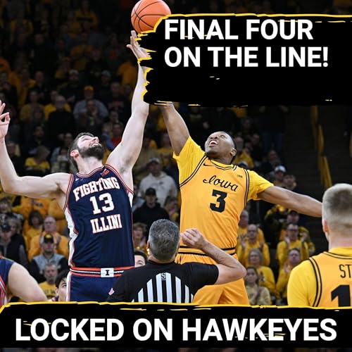 LIVE FROM HOUSTON - Can Bennett Stirtz & Iowa DEFEAT Illinois in Elite 8 for Final Four Glory?