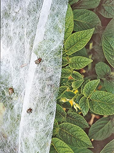 Gardeners Supply Company Summerweight Fabric Plant Cover | Outdoor Raised Garden Bed Greenhouse Blanket Protection Against Winter Frost Extreme Heat and Reusable Pest Barrier | 12 ft X 20 ft