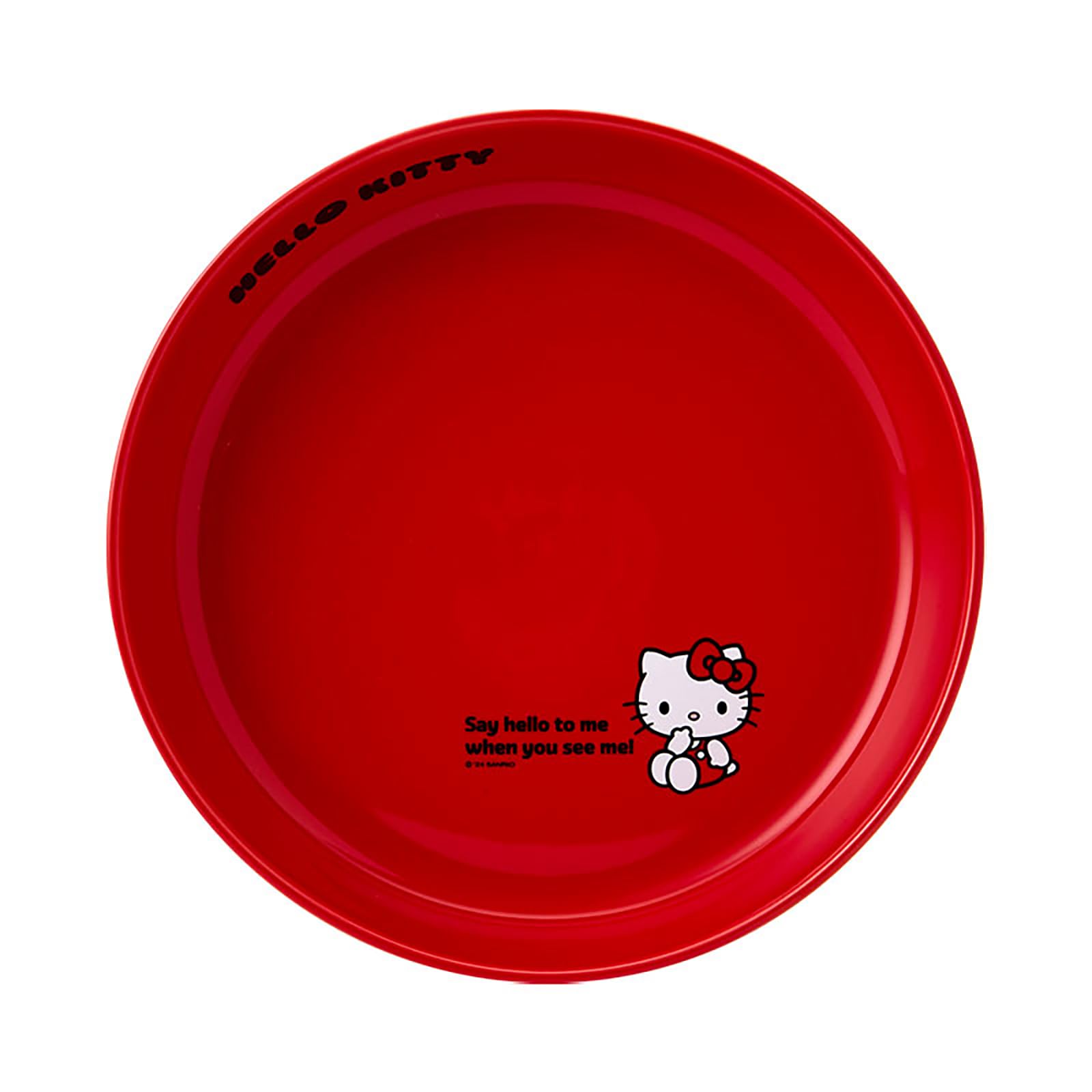 Amazon.co.jp: サンリオ(SANRIO) プレート21cm ハローキティ 電子