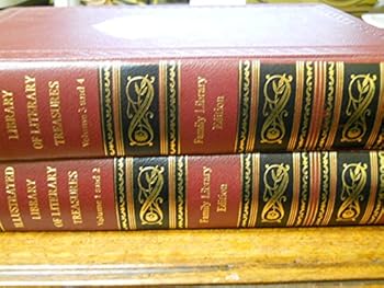 Hardcover The Illustrated Library of Literary Treasures 4 Vols. Book