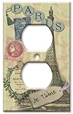Art Plates - Paris Je T'aime Switch Plate - Outlet Cover