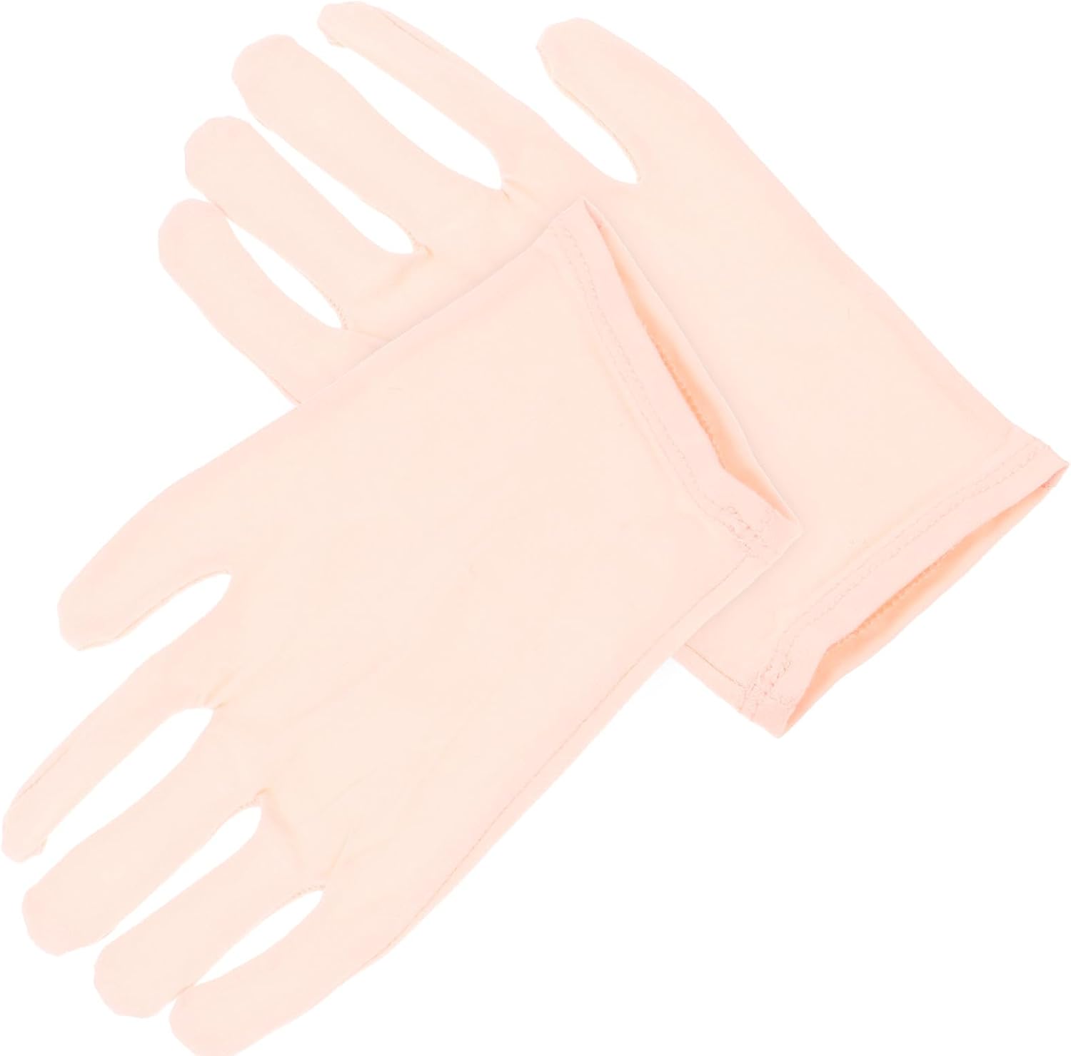Moisturizing Spa Gloves for Dry Hands 2pcs Pink Cotton Charcoal Fiber Hand Care Gloves Overnight Hydrating Cover for Salon and Home Use