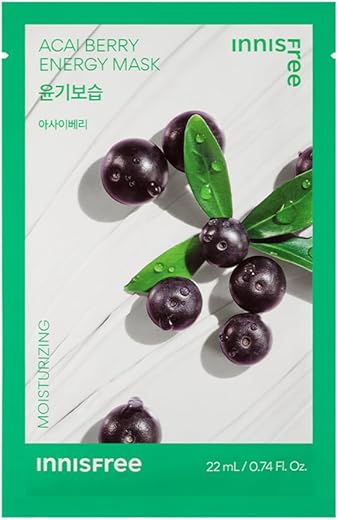 Innisfree Acai Berry Energy Sheet Mask 22ml