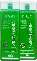 Kit Knut Tratamento Menta Pimenta Oleosidade Shampoo 250ml + Condicionador 250ml