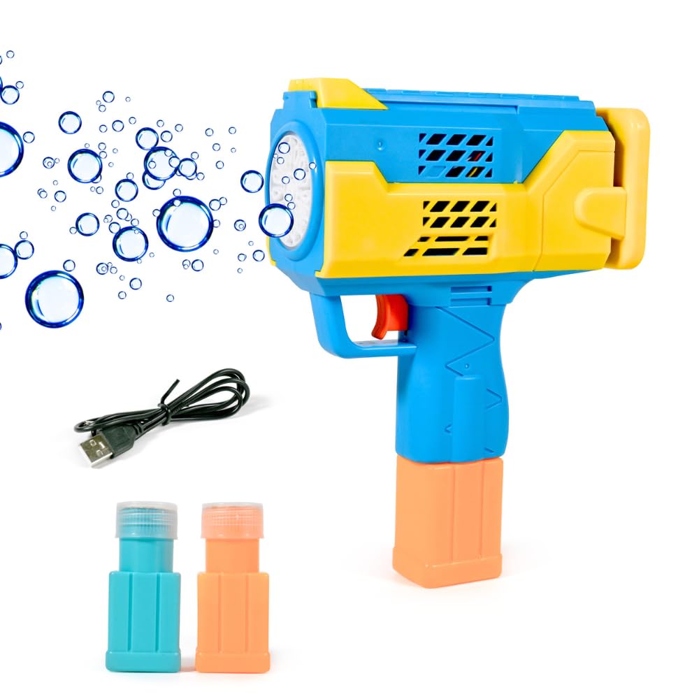 See full amazon price history chart for VikriDA Rechargeable Bubble Machine for Kids - Automatic Bubble Gun, Leak-Proof Design with 2 Bubble Solution, Toddler Outdoor Toys, Gift for Kids, Boys Age 3 4 5 6 7 8 Years Old- Blue VikriDA Rechargeable Bubble Machine for Kids - Automatic Bubble Gun, Leak-Proof Design with 2 Bubble Solution, Toddler Outdoor Toys, Gift for Kids, Boys Age 3 4 5 6 7 8 Years Old- Blue (B0CZJ2FS22) Amazon Price History, Amazon Price Tracker
