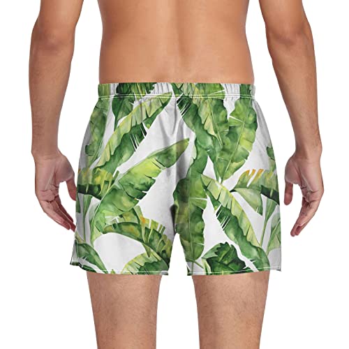 Oyihfvs Men's Underwear, Cotton Boxer Shorts, Loose Shorts with Elastic Waistband S-2XL2