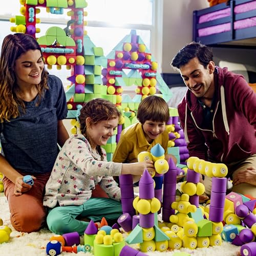 Image of Blockaroo Magnetic Foam Building Blocks 17-Piece Critter Set for Toddlers