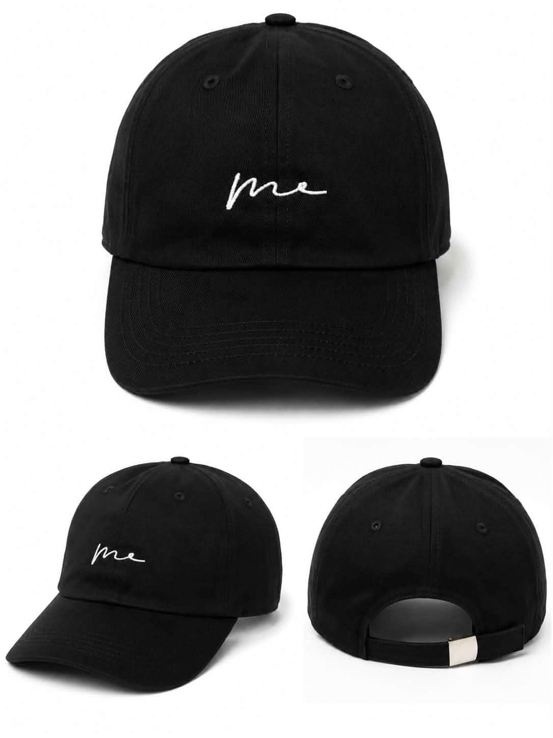 Premium Cotton Embroidered Baseball Cap, Unisex Vintage Washed Hat, Everyday Casual Cap for Men & Women