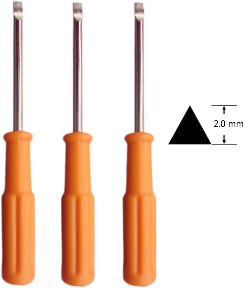 Plastic Handle 2.0mm Magnetic Tip Triangle Head Screwdriver Electronics Repair Triangle Screwdriver Tools Disassemble Digital Products, Various Types of Computer, RC Drone Quadcopter image 2