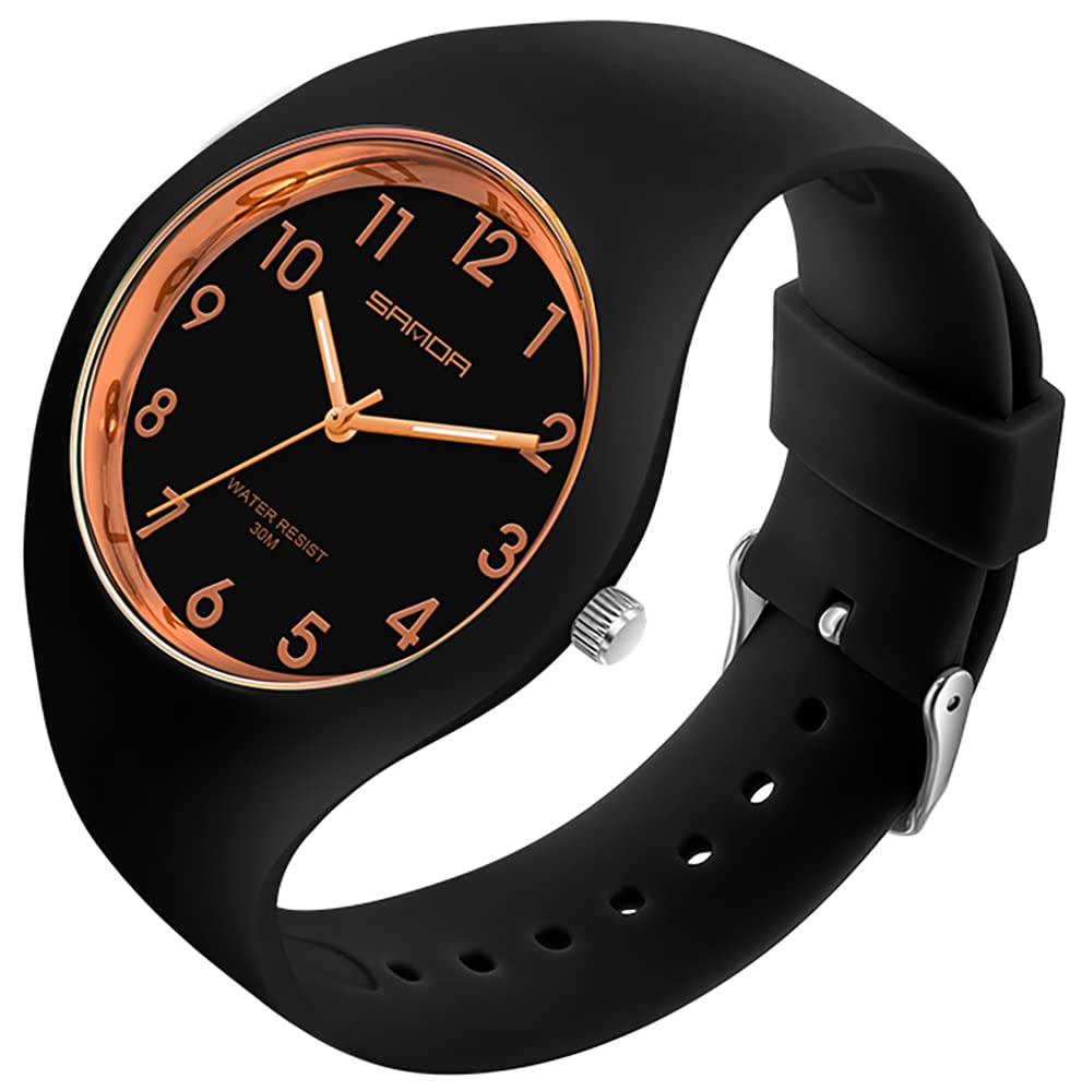 XCZAP Fashion Jelly Series Sports Ladies Silicone Strap Electronic Quartz Waterproof Watch