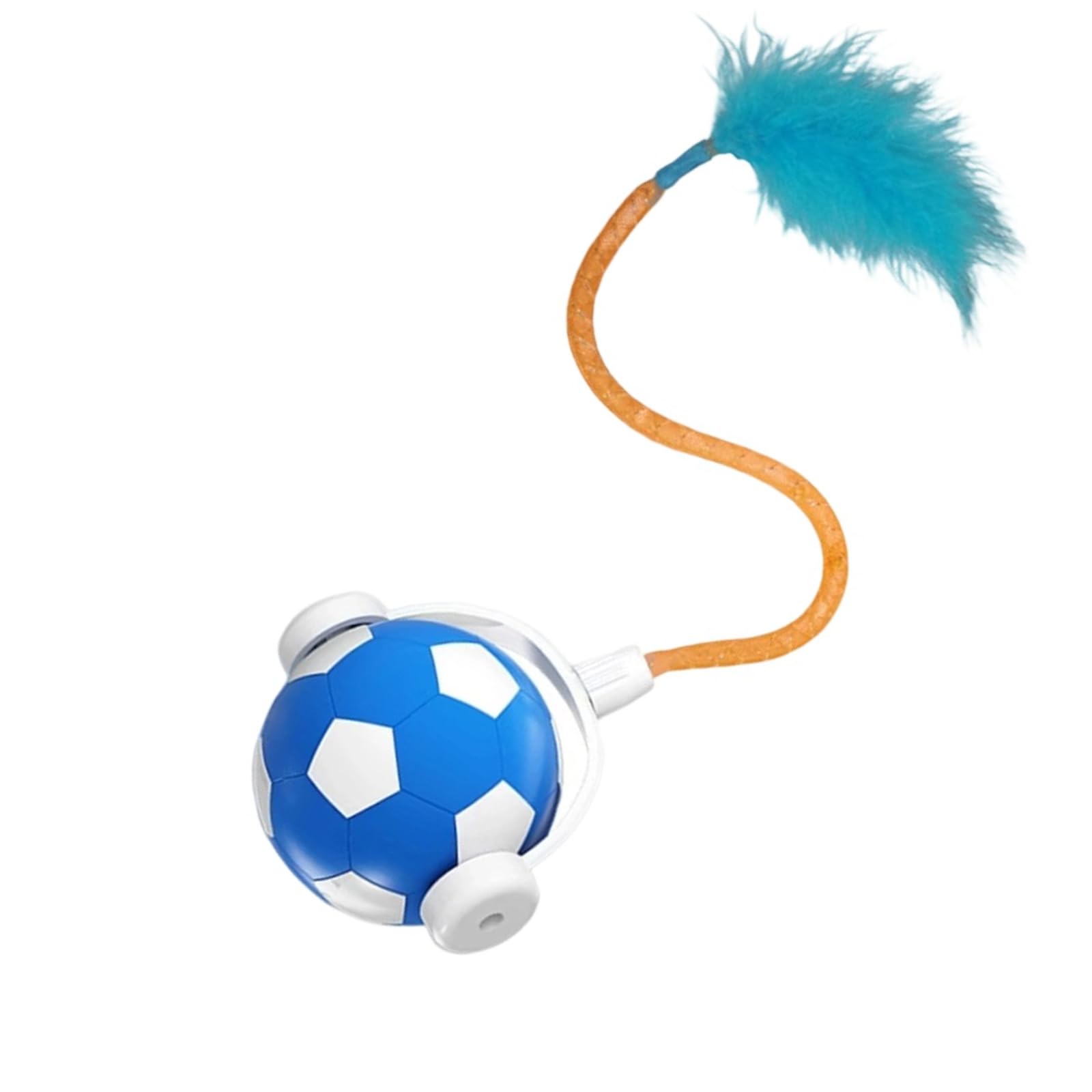 The Speedy Tail Interactive Cat Toy Ball, USB Rechargeable, Irregular Moving Toy, 3 Play Modes, Automatic Moving Cat Ball