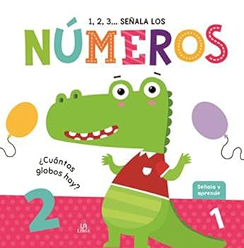 Hardcover 1,2,3... Señala los Números [Spanish] Book