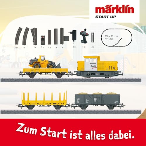 Märklin Start Up 29188 Modelleisenbahn Set für Spur H0