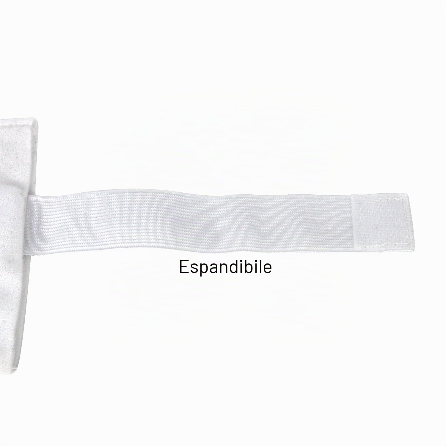 com-four® 3x Rivestimento in Pile Premium per Compresse Multiuso - Rivestimento per Impacchi Freddi e Caldi - Copertura Protettiva Riutilizzabile