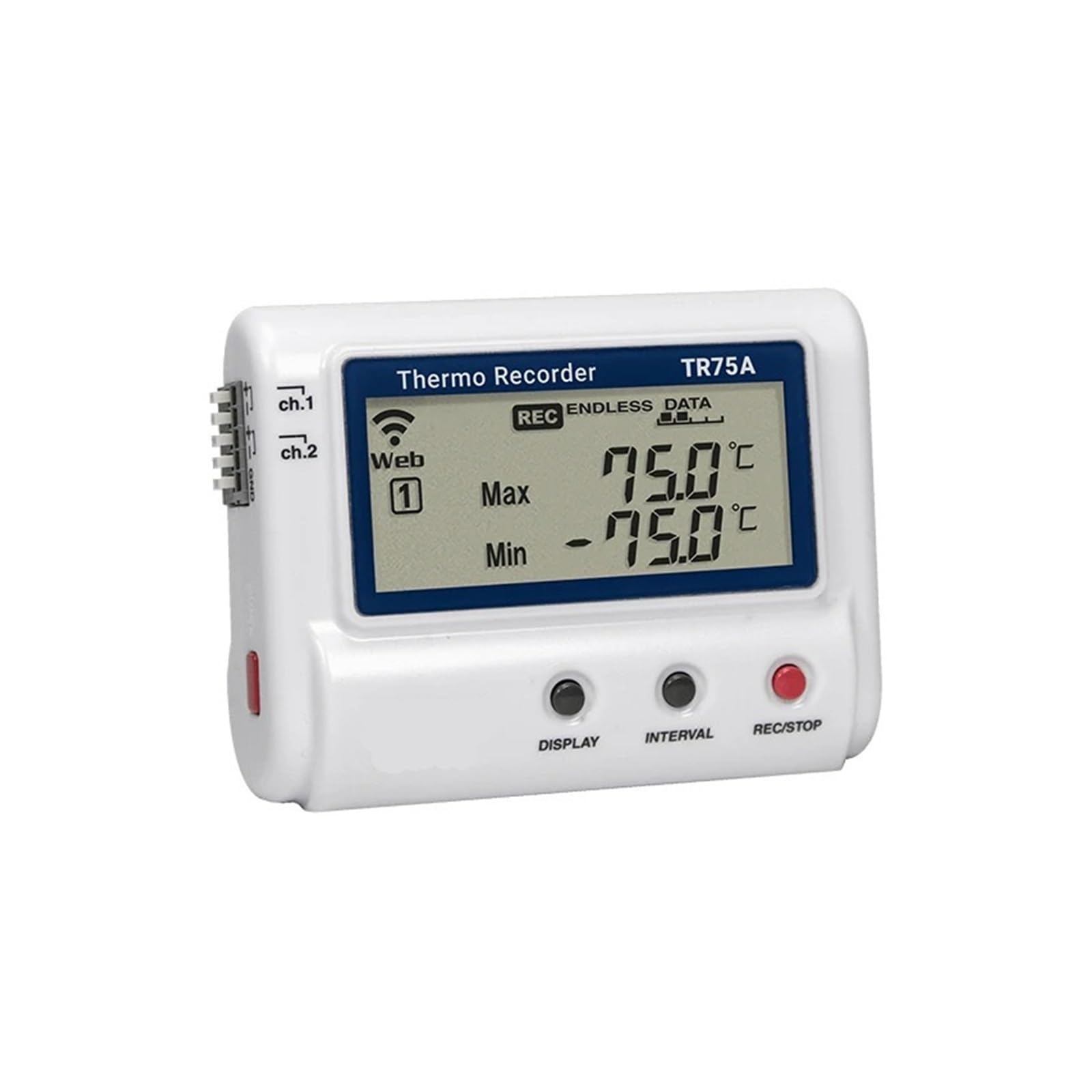 HEXEH Enregistreur de température TR75A avec capteurs intégrés