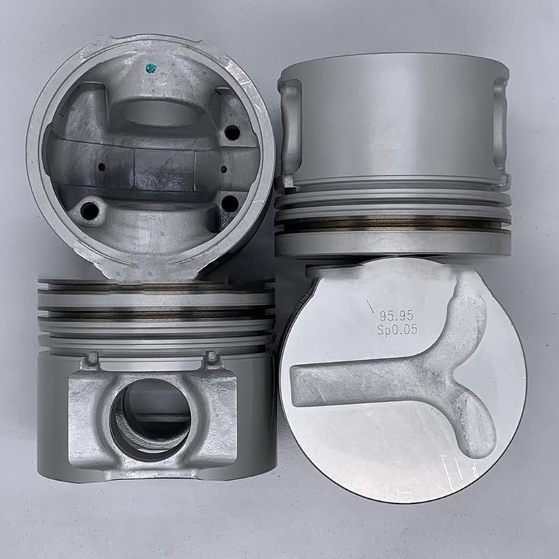 pièce Automobile Jeu de Segments de Piston, 4 pièces, for Nissan TD27-T II TERRANO Patrol 2.7 LTR for Diesel 1996-2003 12010-7F406 pièce Automobile