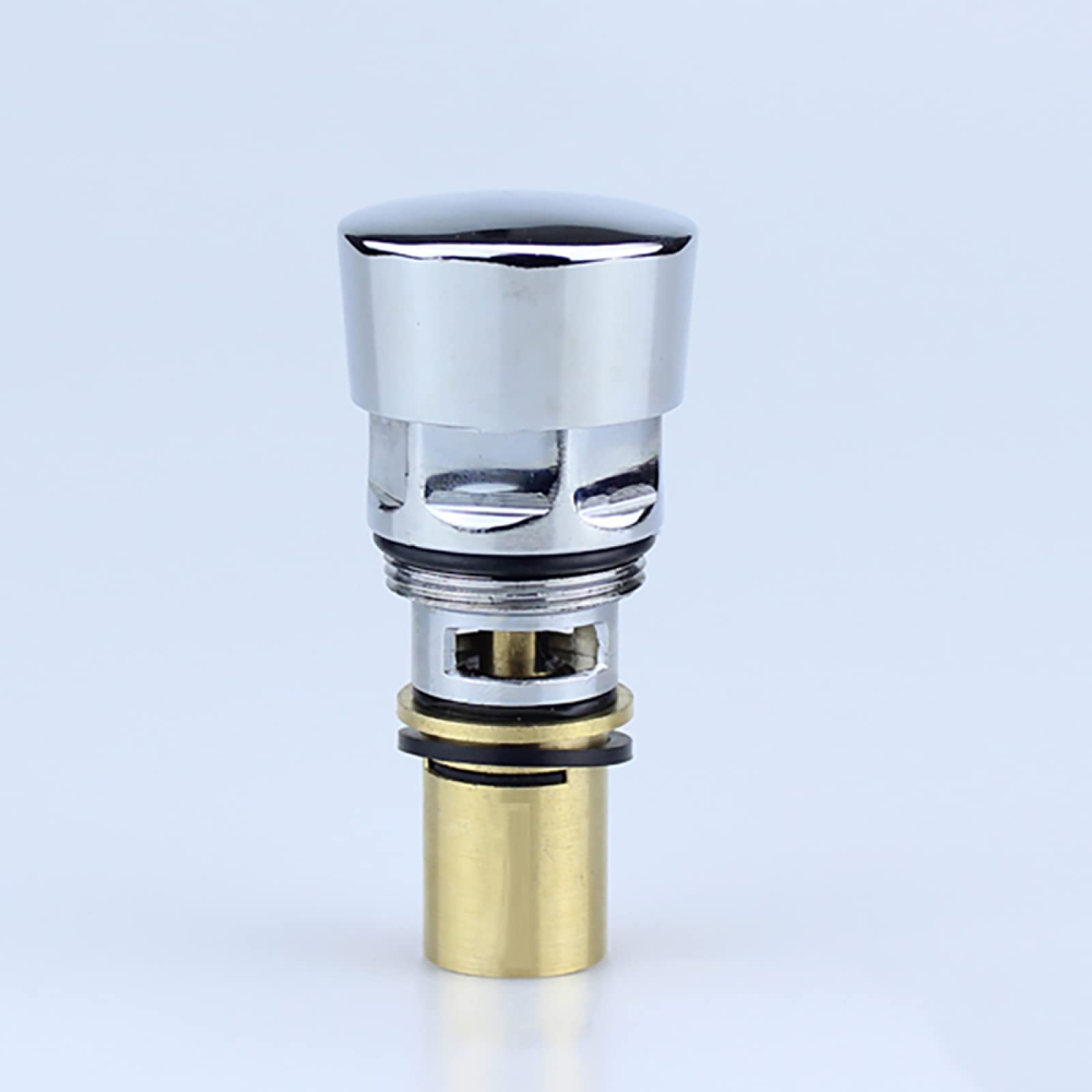 Push Button Ceramic Tap Cartridge Valve Disc Replacement for Bathroom, Toilet Tap,B