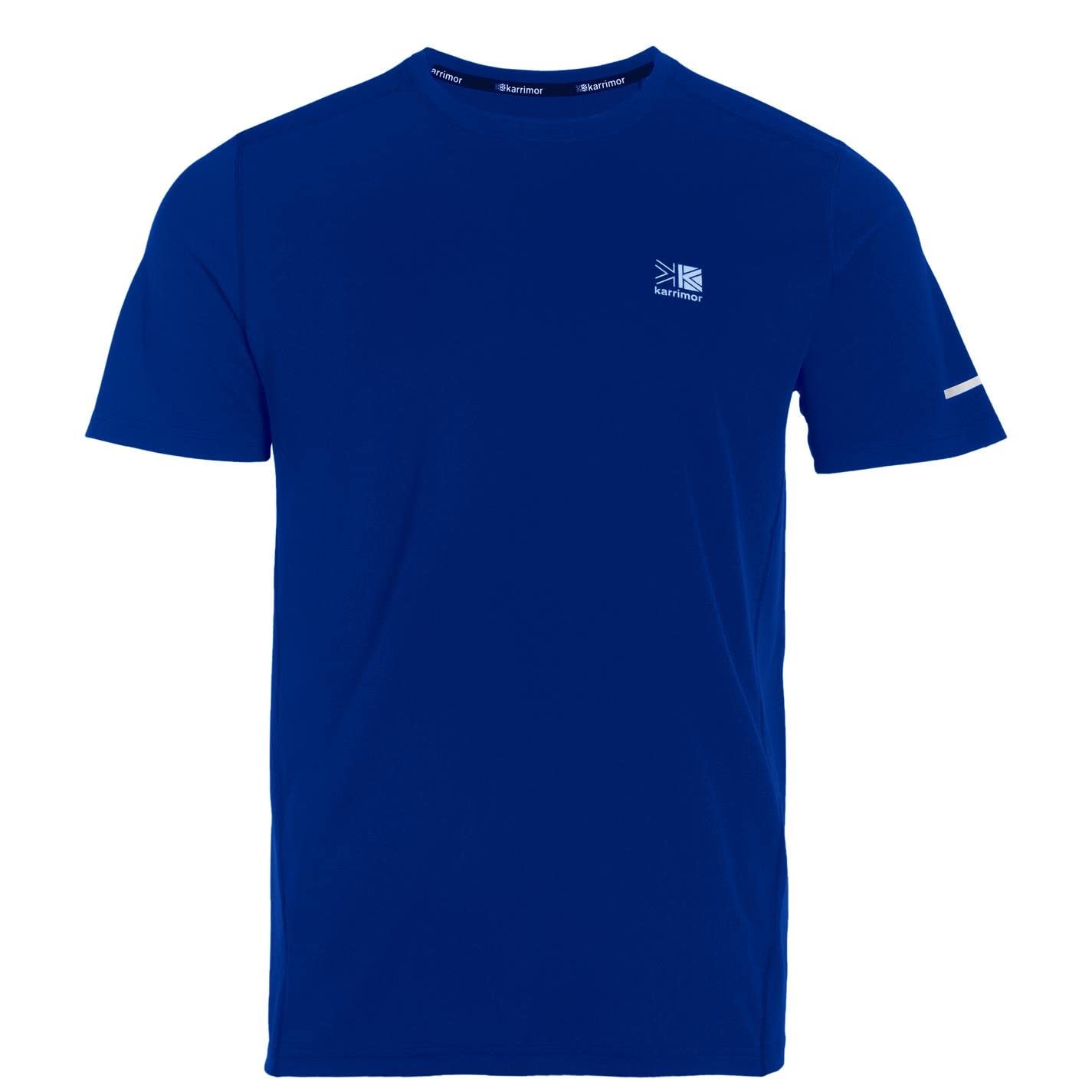 Karrimor Mens Running T-Shirt Breathable Short Sleeve Lightweight Regular Fit Royal Blue