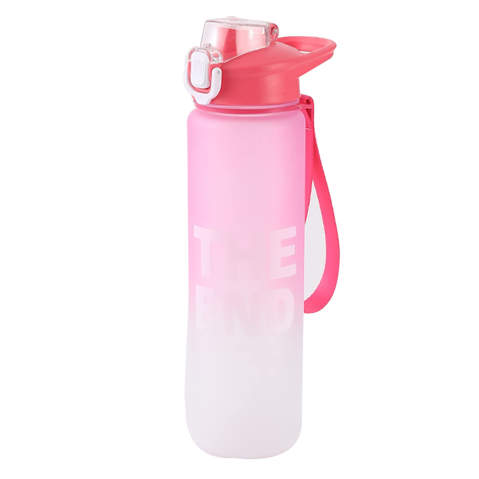 Amazon.co.jp: スポーツボトル 1000ml 携帯用ストロー 直飲み タイム 