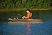 Sun Dolphin Journey 10 SS Sit on Top Kayak, 1 Person Fishing Kayak for Adults, Recreational Kayak with Portable Accessory Carrier & 1 Paddle, Carries Weight Up to 250 lbs (Olive-10ft)