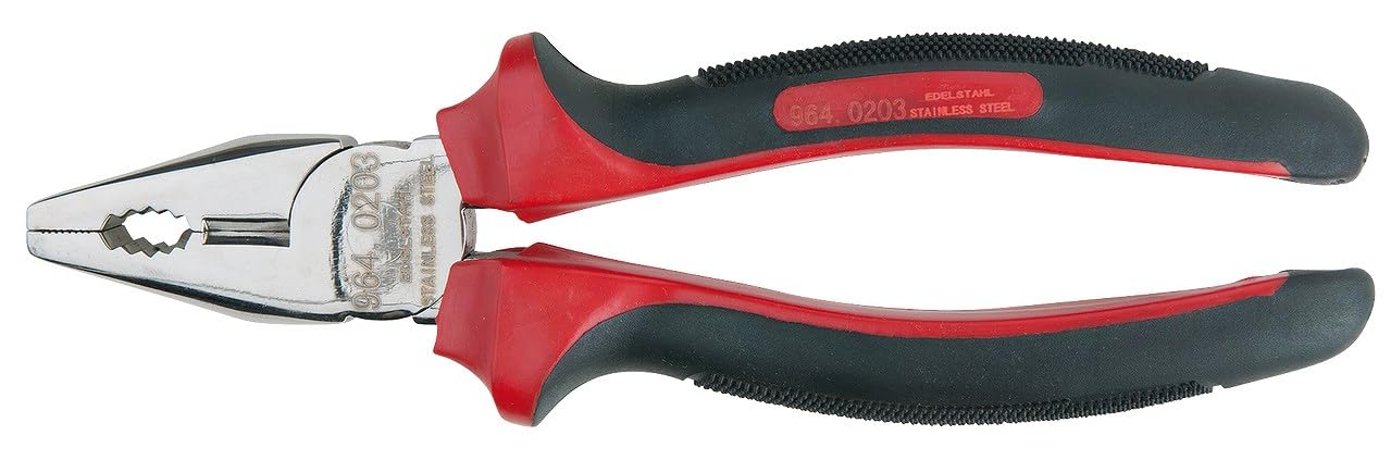 KS Tools 964.0203 Alicates universales STAINLESS STEEL, 200 mm