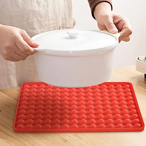 ionEgg Halbkugel-Silikonform mit 140 Mulden, Gummibärchen-Formen, Mini-Leckerei-Pfanne für Hunde, Backmatte, runde Silikonunterlage für Ganache, Süßigkeiten, Kekse, Schokoladentropfen