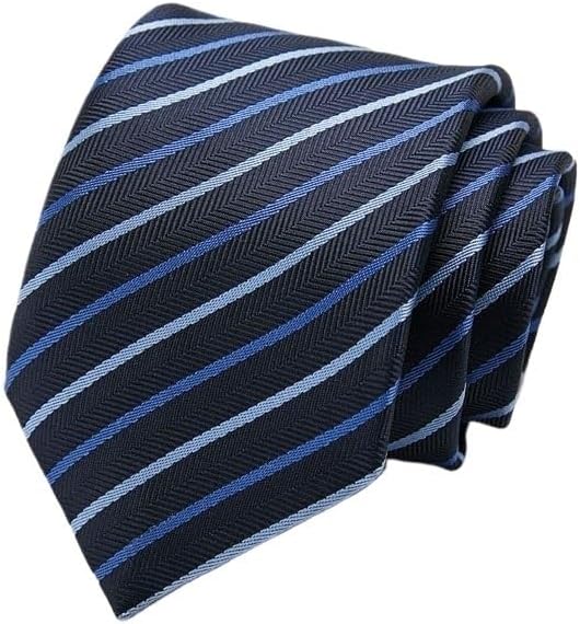 Interview Tie Formal Dress Polyester Stripe Commercial Affairs Necktie Career Men
