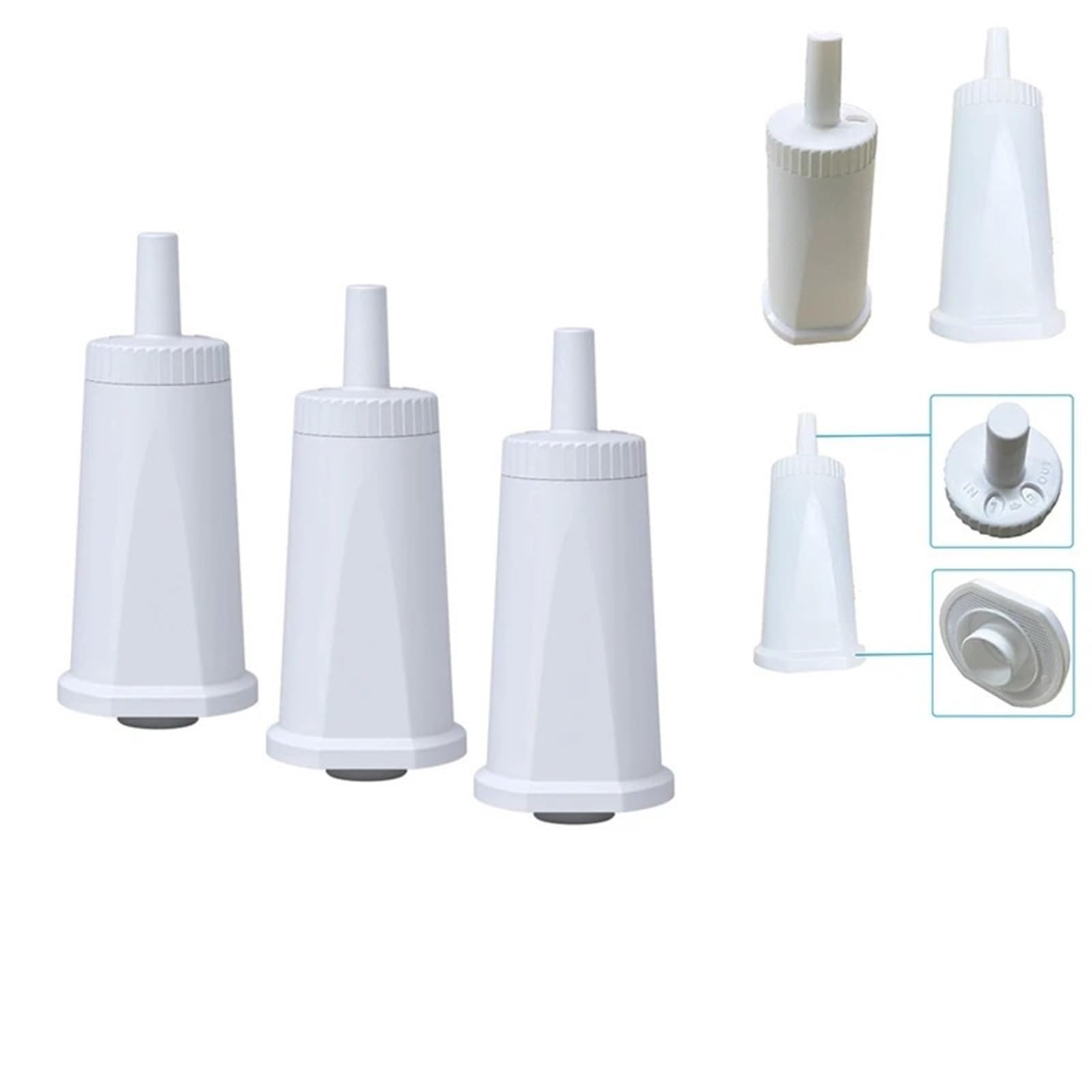 Filtro De Agua For Máquina De Café, Compatible Con Breville, BES878 BES008, Accesorio For Espresso, 2/3/4 Uds.(4pcs)