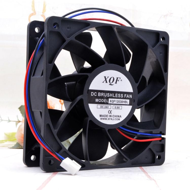24V 0.6A XQF12038HBL 12038 12cm Chassis Inverter Alarm Cooling Fan