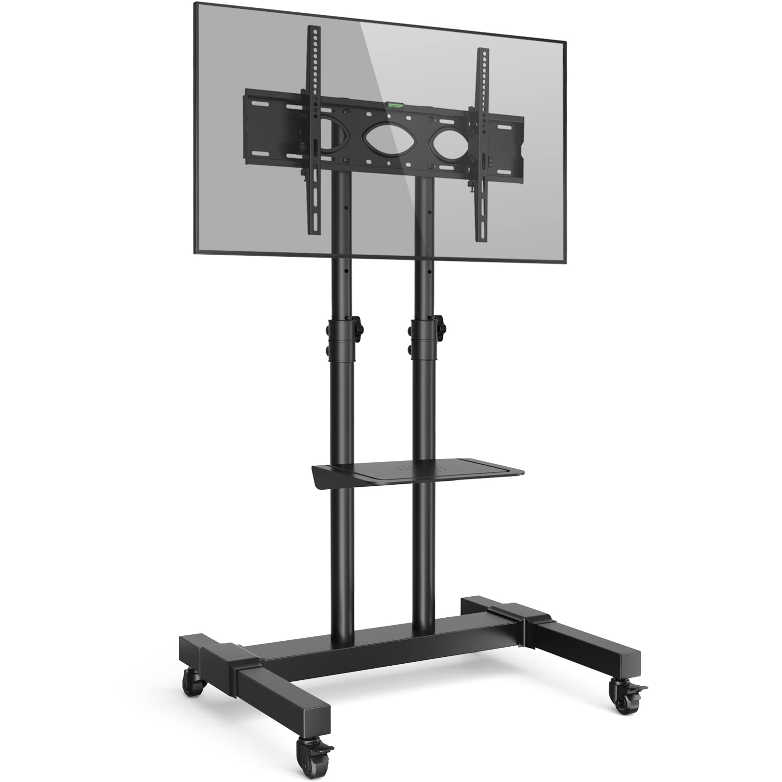 Rfiver Mobile TV Stand Rolling Cart with Tilt Mount/Locking Wheels for 3280 Inch Flat Screen