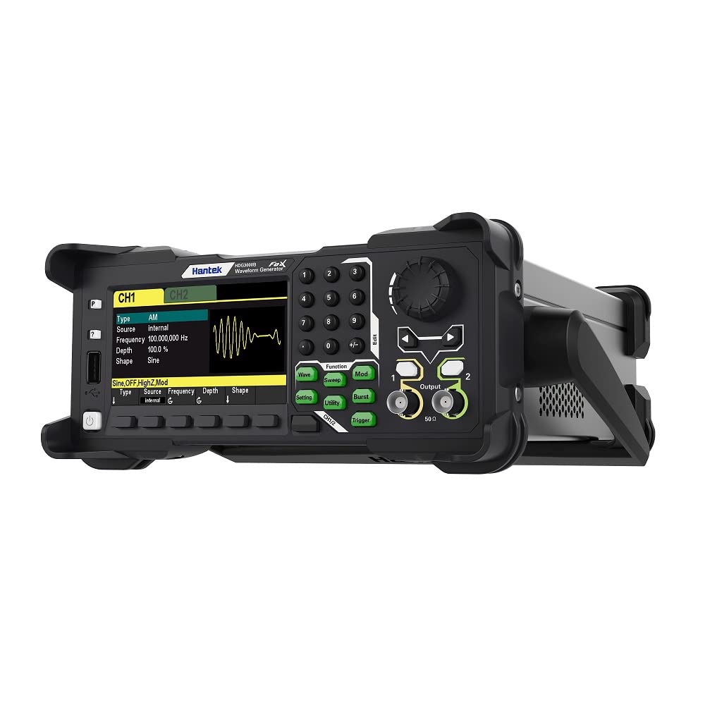 Arbitrary Waveform Generator Hantek HDG3022B/3012B/3042B/3062B/3082B/3102B 2CH 300MSa/s DDS Function Signal Source Frequency Generator(HDG3012B)