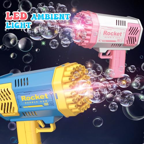 Joneg P124 Toys For 3-8 Year Old Boys Girls: 2 Pack Bubble Machine thumb #8