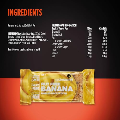 Get Buzzing Flapjacks Packs of 20 (20 Pack, Banana) - Image 4