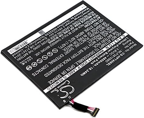 4800mAh/18.24Wh Replacement Battery for HP 805089-001, MLP3810980 I508O, L4A35UT, Pro Tablet 408 G1, T5L65PA