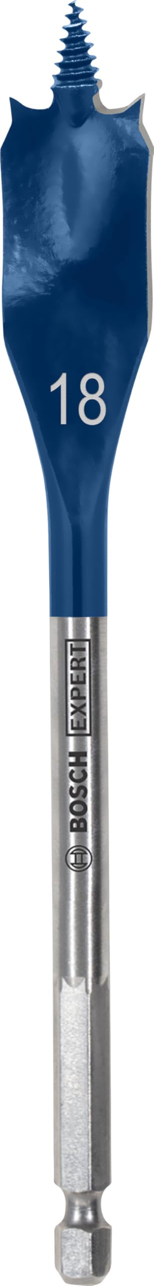 Bosch Expert Self Cut Speed Spade Bit, 18Mm X 152Mm, Hex Shank, 1 Pc