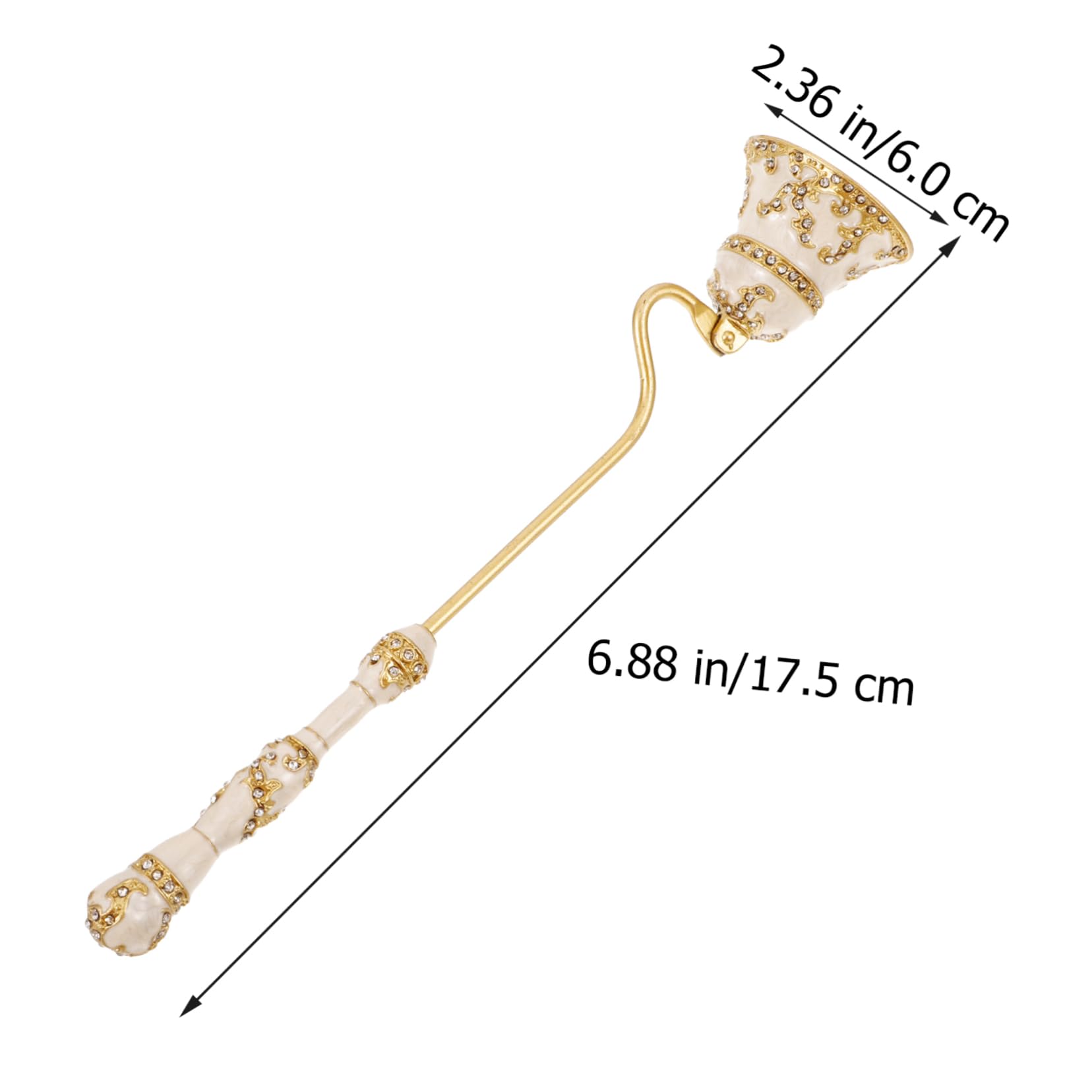 DECHOUS 5pièces Éteignoir à Bougie Antique Outil Pratique pour Éteindre Bougies pour Bougies Parfumées Et Décoratives