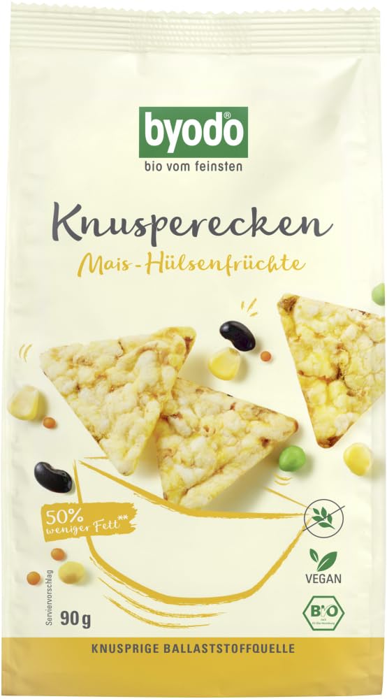 Knusperecken Mais-Hülsenfrüchte, 90 g 18 x 90 g