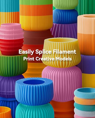 SUNLU Official Filament Connector, Fast Heating Filament Splicer for 3D Printer Filament 1.75mm, Up to 240°C, Compatible with PLA PETG TPU ABS PA Nylon, Easy to Use, Pack with 200PCS PTFE Sleeve - Image 6