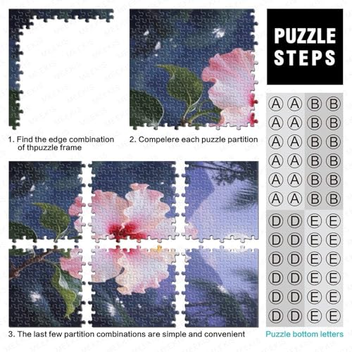 Puzzle de 1000 piezas imposible: el gran desafío de Hibisco Chino para regalar a adultos 5