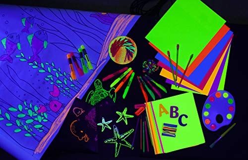 Ticonderoga Wood-Cased Pencils, Pre-Sharpened, 2 Hb Soft, Neon Colors, 18 Count #TOP3