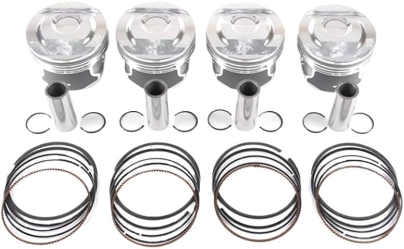 Piston Ring Kit Compatible With Terrain Equinox Regal ATS XT5 2.0 L LTG Engine 12652809 Oversize(Oversize 0.5)