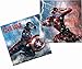 Produktbild Unique Party Supplies Captain America Bürgerkrieg Papier Servietten, 20 Stück